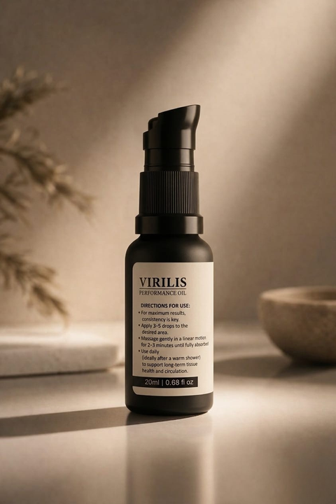 VIRILIS Performance Oil – Strength, Stamina & Vitality